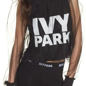 IVY PARK by Beyonce Festival Tulle Crop Top XXS